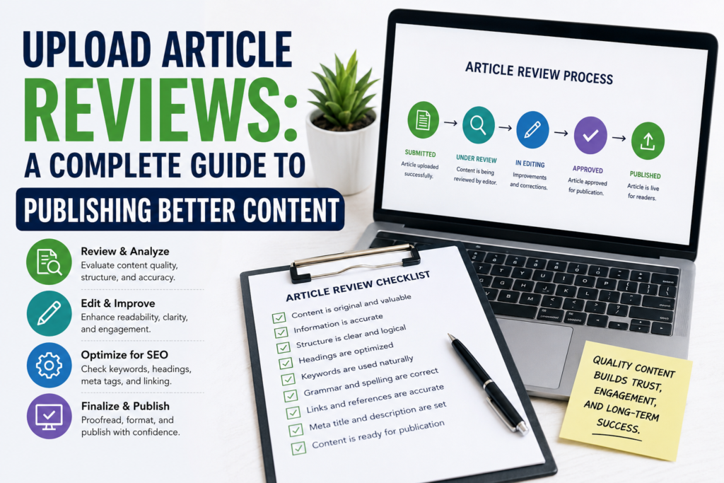 Upload Article Reviews