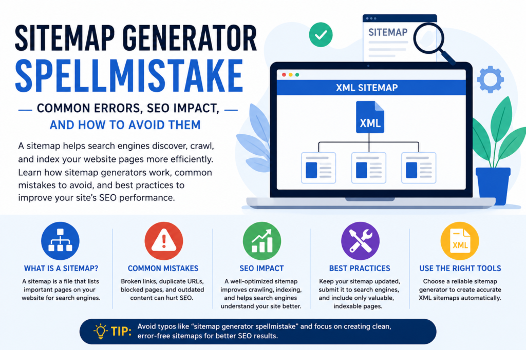 Sitemap Generator Spellmistake