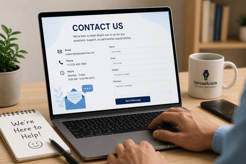 UplodaArticle Contact US: A Complete Guide to Getting Support and Assistance UplodaArticle Contact US