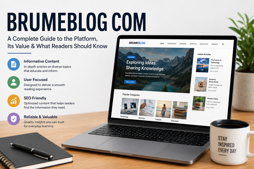 Brumeblog com: A Complete Guide to Understanding the Platform and Its Online Value Brumeblog com